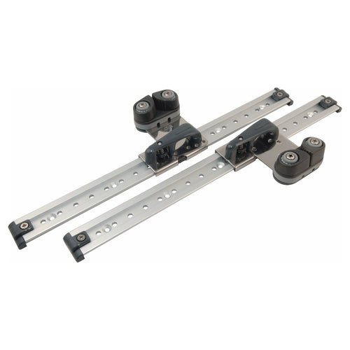 水平方向の中型ボールベアリングカムクリート付きスライディングフェアリード (SLIDING FAIRLEAD WITH HORIZONTAL MED BALL BEARING CAM CLEAT)