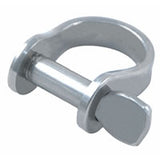短いネジピン付きプレス加工Dシャックル (PRESSED D SHACKLE WITH SHORT SCREW PIN)
