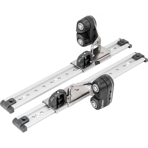 垂直方向の中型アレンナイト製カムクリート付きスライディングフェアリード (SLIDING FAIRLEAD WITH VERTICAL MEDIUM ALLENITE CAM CLEAT)