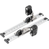 垂直方向のメドレーボールベアリングカムクリート付きスライディングフェアリード (SLIDING FAIR LEAD WITH VERTICAL MED BALL BEARING CAM CLEAT)