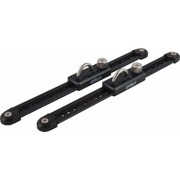 スライディングジブフェアリード＆トラック（ピストンストップ付き ブラック） - 2個セット (SLIDING JIB FAIRLEAD & TRACK WITH PISTON STOP BLACK - PAIR)