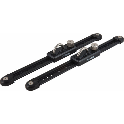 スライディングジブフェアリード＆トラック（ピストンストップ付き ブラック） - 2個セット (SLIDING JIB FAIRLEAD & TRACK WITH PISTON STOP BLACK - PAIR)
