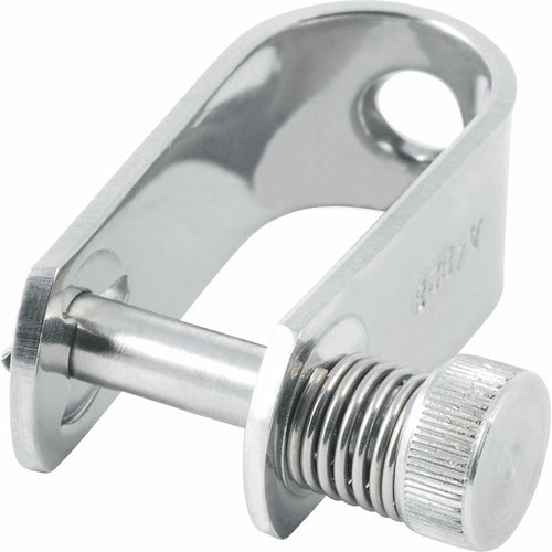 長さ25mm 幅13mmのプレス加工済みキャプティブDシャックル (25MM LONG & 13MM WIDE PRESSED CAPTIVE D SHACKLE)
