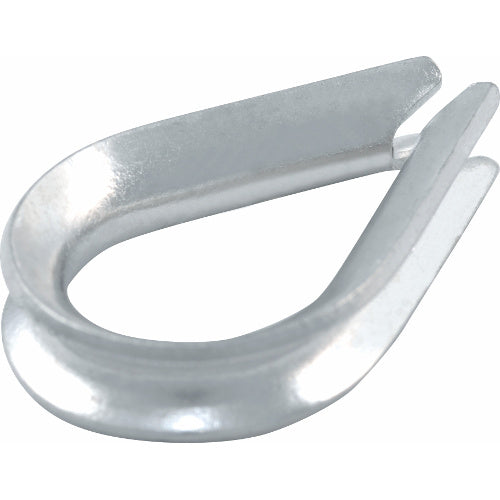 5mmワイヤー用ステンレス製ティアドロップ型シンブル (STAINLESS STEEL TEARDROP THIMBLE FOR 5MM WIRE)