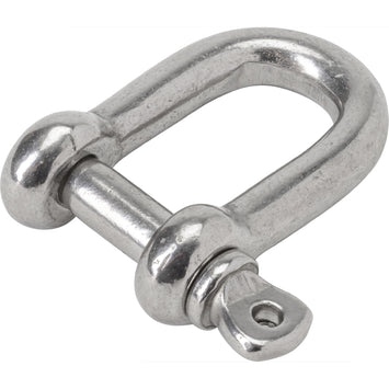 丸型ボディ D シャックル 直径 5mm (ROUND BODY D SHACKLE 5MM DIA.)