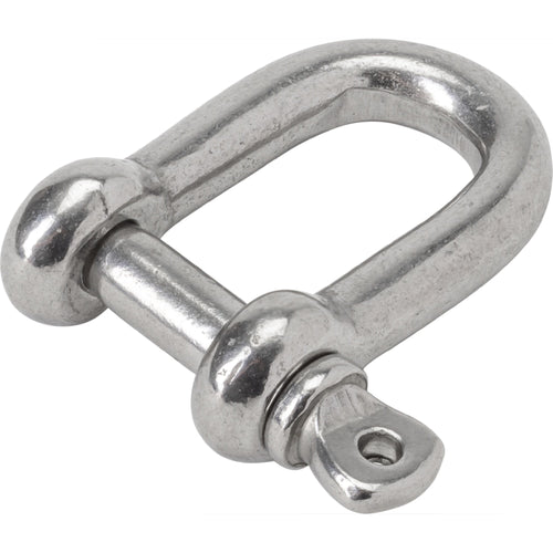 丸型ボディ D シャックル 直径 5mm (ROUND BODY D SHACKLE 5MM DIA.)