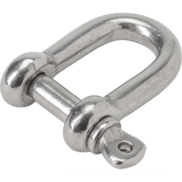 丸型ボディ D シャックル 直径 5mm (ROUND BODY D SHACKLE 5MM DIA.)