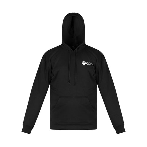 ブラック アレン フーディー（A2060TIIロゴ入り） - エクストララージ (BLACK ALLEN HOODIE WITH A2060TII LOGO - EXTRA LARGE)