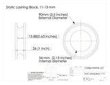 スタンダードスタティックラッシングブロック (Standard Static Lashing Blocks)：メーカー商品・図面 4