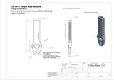 シンブル一体型トルクロープレシーバー (Colligo Torque Rope Receivers (Pat Pending))：商品・図面 9