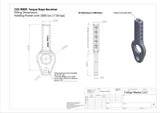 シンブル一体型トルクロープレシーバー (Colligo Torque Rope Receivers (Pat Pending))：商品・図面 6