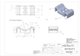 デッキ用バウスプリットマウント (Bowsprit Mounts for Deck)：商品・図面 7