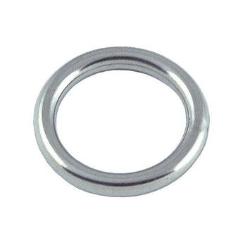 4mm x 25mm ステンレス製丸型リング (4MM X 25MM S/S ROUND RING)