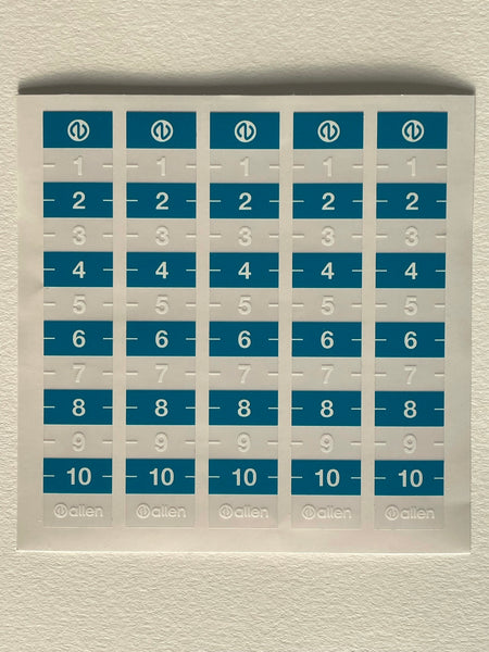 Small Calibration Stickers (A-CALIBRATION-SMALL)