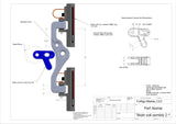 Seahorse メインセールデカプラー (Seahorse Mainsail Decoupler)：商品・図面 3