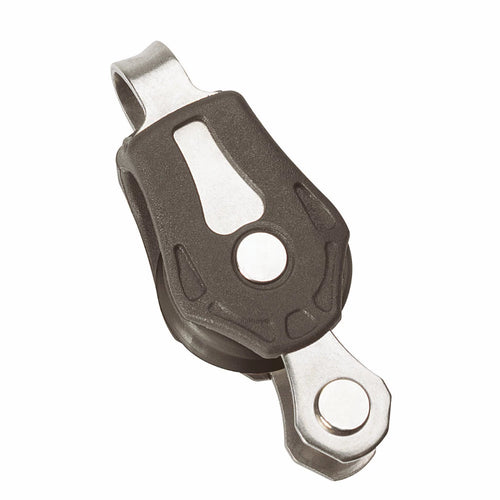 Size 0 20mm Plain Bearing Pulley Block Single Fixed Eye & Becket
