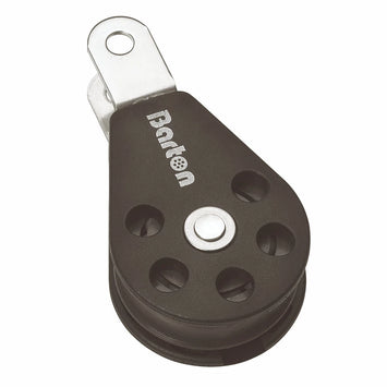 Size 1 30mm Plain Bearing Pulley Block Single Double Tang