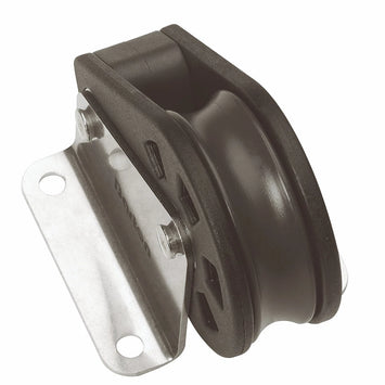 Size 1 30mm Plain Bearing Pulley Block Single Upright Block