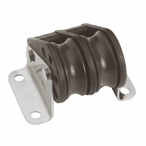 Size 1 30mm Plain Bearing Pulley Block Double Upright Block