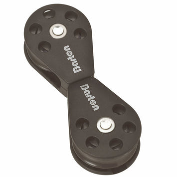Size 1 30mm Plain Bearing Pulley Block Back To Back Swivel Block
