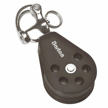 Size 2 35mm Plain Bearing Pulley Block Single Snap Shackle