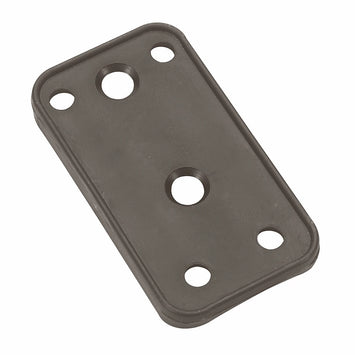 Size 2 35mm Plain Bearing Pulley Block Curved Backing Plate PL32