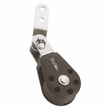 Size 2 35mm Plain Bearing Pulley Block Single With Tang