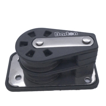 Size 2 35mm Plain Bearing Pulley Double Cheek Block