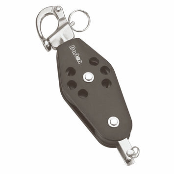 Size 2 30/45mm Plain Bearing Pulley Block Fiddle Snap Shackle & Becket