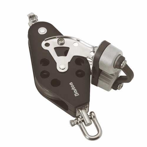 Size 2 30/45mm Plain Bearing Pulley Block Fiddle Swivel Becket & Cam