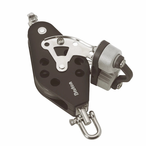 Size 2 30/45mm Plain Bearing Pulley Block Fiddle Swivel Becket & Cam