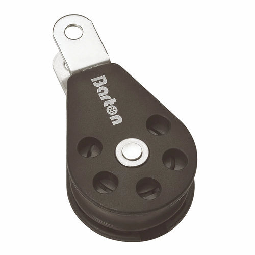 Size 3 45mm Plain Bearing Pulley Block Single With Double Tang