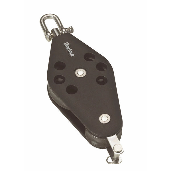 Size 3 30/58mm Plain Bearing Pulley Block Fiddle Swivel & Becket