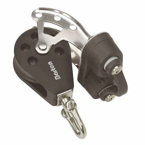 Size 3 45mm Plain Bearing Pulley Block Single Swivel Becket & Cam
