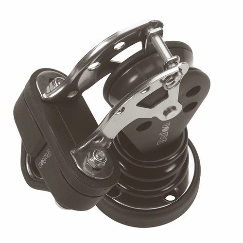 Size 3 45mm Plain Bearing Pulley Block Stand Up Cam & Becket