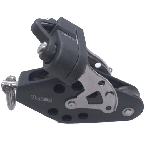 Size 3 30/58mm Plain Bearing Pulley Block Fiddle Swivel & Cam