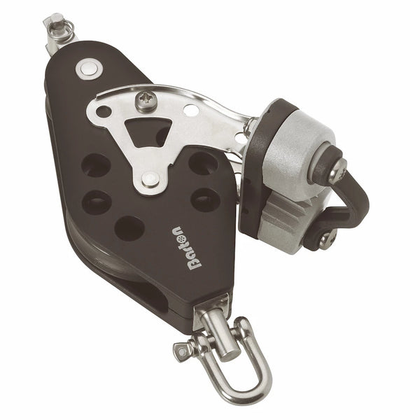 Size 3 30/58mm Plain Bearing Pulley Block Fiddle Swivel Becket & Plastic Cam