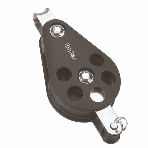 Size 5 54mm Plain Bearing Pulley Block Single Fixed Eye & Becket
