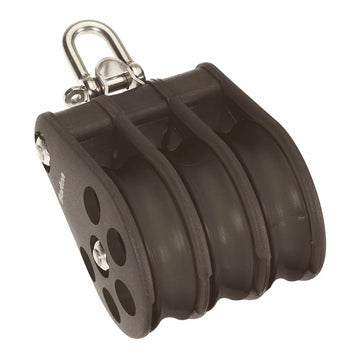 Size 5 54mm Plain Bearing Pulley Block Triple Reverse Shackle