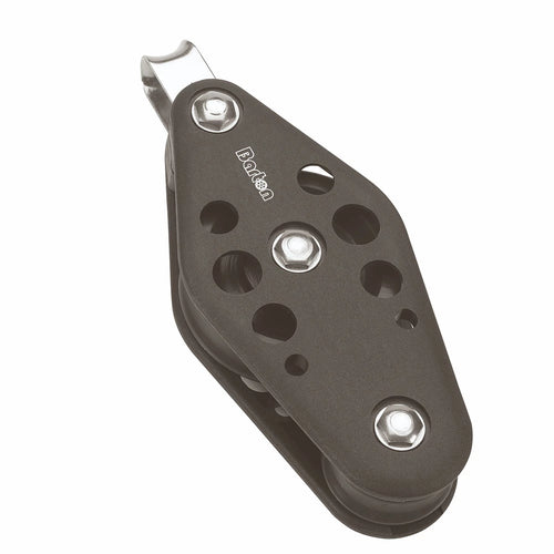 Size 5 38/64mm Plain Bearing Pulley Block Fixed Eye Fiddle