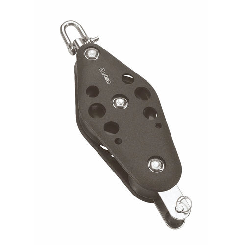 Size 5 38/64mm Plain Bearing Pulley Block Fiddle Swivel & Becket
