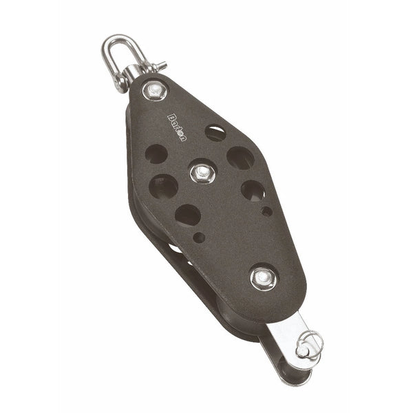 Size 5 38/64mm Plain Bearing Pulley Block Fiddle Swivel & Becket