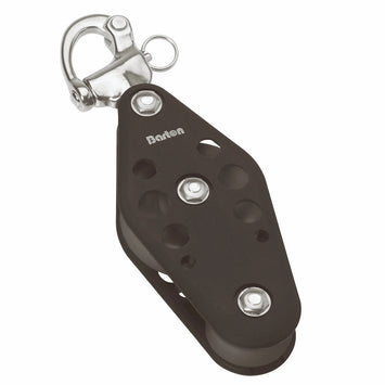 Size 5 38/64mm Plain Bearing Pulley Block Fiddle Snap Shackle
