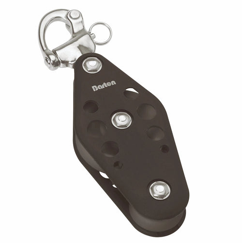 Size 5 38/64mm Plain Bearing Pulley Block Fiddle Snap Shackle