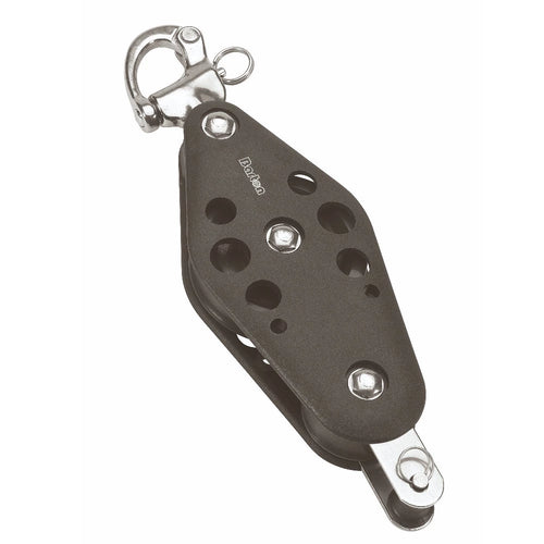 Size 5 38/64mm Plain Bearing Pulley Block Fiddle Snap Shackle & Becket