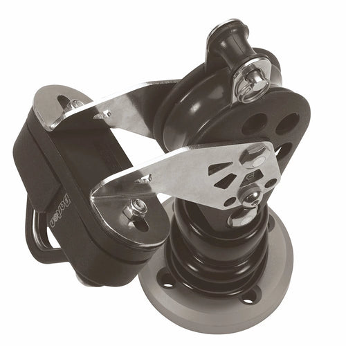 Size 5 54mm Plain Bearing Pulley Single Stand Up Block Becket & Cam