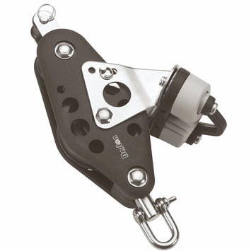 Size 5 38/64mm Plain Bearing Pulley block Fiddle Swivel Becket & Cam