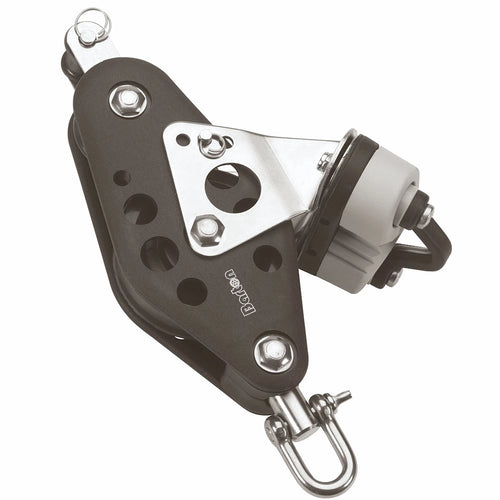 Size 5 38/64mm Plain Bearing Pulley block Fiddle Swivel Becket & Cam