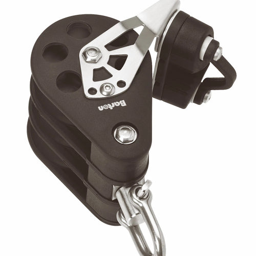 Size 5 54mm Plain Bearing Pulley Block Triple Swivel And Cams