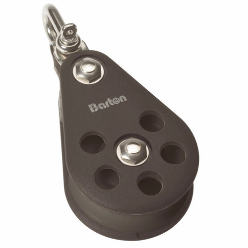 Size 6 64mm Plain Bearing Pulley Block Single Reverse Shackle